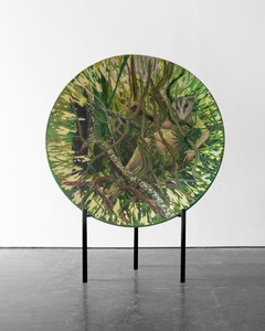 ​Adriana Varejão Mucura, 2023–24​. Oil on fiberglass and resin, 59 ⅛ × 9 ⅞ inches (150 × 25 cm) © Adriana Varejão. Photo: Vicente de Mello