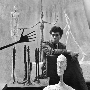 A portrait of Alberto Giacometti