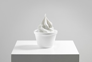 Alex Israel, The Bigg Chill, 2012–13. Marble and Styrofoam cup, 5 × 3 ½ × 3 ½ inches (12.7 × 8.9 × 8.9 cm), edition of 20 © Alex Israel