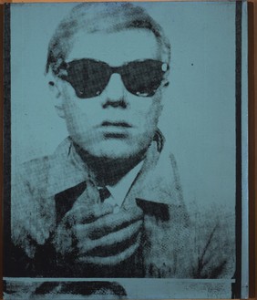 Andy Warhol, Self-Portrait, 1964 Synthetic polymer paint and silkscreen ink on canvas, 20 × 16 inches (50.8 × 40.6 cm)