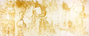 Andy Warhol, Piss Painting, 1978. Urine on gesso on canvas, 78 × 194 inches (198.1 × 492.8 cm)