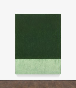 Brice Marden, Blockx, 2016–17. Oil on linen, 96 ⅛ × 72 inches (244 × 182.9 cm) © 2018 Brice Marden/Artists Rights Society (ARS), New York