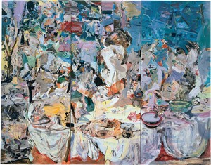 Cecily Brown, The Picnic, 2006. Oil on linen, 97 × 123 inches (246.4 × 312.4 cm) © Cecily Brown