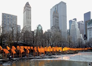 Christo and Jeanne-Claude, The Gates, Central Park, New York City, 1979–2005. New York, 2005 © Christo and Jeanne-Claude Foundation. Photo: Wolfgang Volz