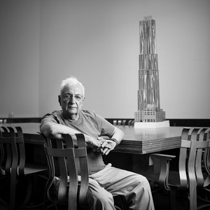 A portrait of Frank Gehry
