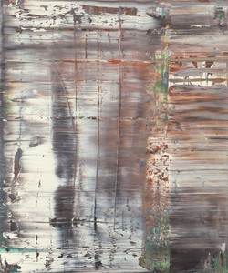Gerhard Richter, Abstraktes Bild (Abstract Painting), 1990. Oil on canvas, 48 ⅛ × 40 ¼ inches (122 × 102 cm) © Gerhard Richter
