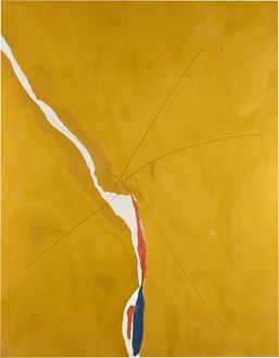 Helen Frankenthaler, Sesame, 1970 Acrylic on canvas, 106 × 82 ½ inches (269.2 × 209.6 cm)© 2018 Helen Frankenthaler Foundation, Inc./Artists Rights Society (ARS), New York
