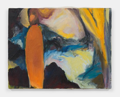 Helen Marden, Valley, c. 1980 Oil on canvas, 14 × 18 inches (35.6 × 45.7 cm)© 2023 Helen Marden/Artists Rights Society (ARS), New York. Photo: Rob McKeever