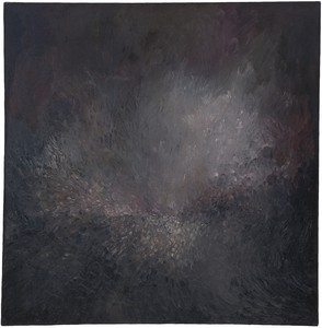 Jay DeFeo, Song of Innocence, 1957. Oil on canvas, 40 × 40 inches (101.6 × 101.6 cm) © 2020 The Jay DeFeo Foundation/Artists Rights Society (ARS), New York