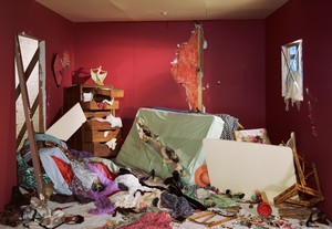 Jeff Wall, The Destroyed Room, 1978. Transparency in lightbox, 62 ⅝ × 90 ¼ inches (159 × 229 cm) © Jeff Wall