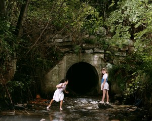 Jeff Wall, The Drain, 1989. Transparency in lightbox, 90 ¼ × 114 ¼ inches (229 × 290 cm) © Jeff Wall