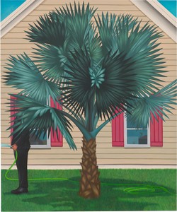 Julie Curtiss After Hours, 2024. Oil on canvas, 84 × 70 inches (213.4 × 177.8 cm) © Julie Curtiss. Photo: Owen Conway
