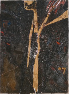 Mark Grotjahn, Untitled (Carve Room 702 Memories of the Nile 737), 2007 Oil on cardboard on linen mounted on panel, 45 ½ × 33 inches (115.5 × 83.8 cm)© Mark Grotjahn