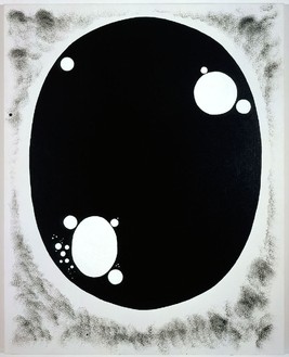 Mike Kelley, Limpid Pool, 1987 Acrylic on canvas mounted on wood, 60 × 48 inches (152.4 × 121.9 cm)