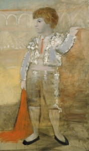 Pablo Picasso, Portrait de Paul en torero, 1925. Oil on canvas, 63 ¾ × 38 ¼ inches (162 × 97 cm) © 2018 Estate of Pablo Picasso/Artist Rights Society (ARS), New York