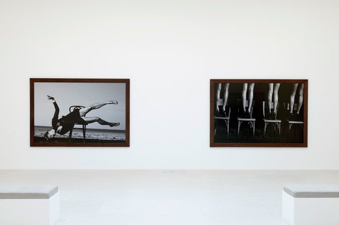 Installation view, Peter Lindbergh, Gagosian, Paris, 2014 Artwork © Peter Lindbergh. Photo: Zarko Vijatovic