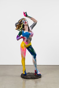 Rachel Feinstein, Ballerina, 2018. Hand-applied color resin over foam with wood base, 85 ½ × 31 × 27 inches (217.2 × 78.7 × 68.6 cm) © Rachel Feinstein. Photo: Jeff McLane