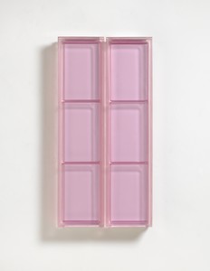 Rachel Whiteread, Untitled, 2013. Resin, in 2 parts, overall: 38 ⅝ × 18 ⅞ × 3 inches (98 × 48 × 7.5 cm) © Rachel Whiteread. Photo: Mike Bruce
