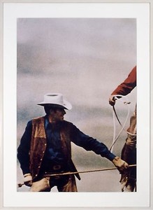 Richard Prince, Untitled (Cowboys), 1992. Ektacolor photograph, 40 × 27 ¾ inches (101.6 × 70.5 cm), edition of 2