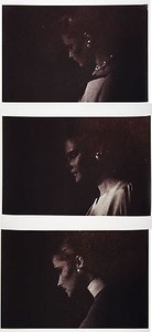 Richard Prince, Untitled (Three women with earrings), 1980. 3 Ektacolor photographs, 20 × 24 inches each (50.8 × 61 cm)