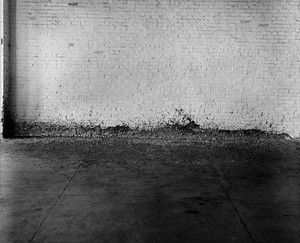 Richard Serra, Splashing, 1968. Lead, c. 18 inches × 26 feet (45.7 cm × 7.92 m), installed in Nine at Castelli, Castelli Warehouse, New York, December 4–28, 1968 © 2018 Richard Serra/Artists Rights Society (ARS), New York. Photo: Harry Shunk