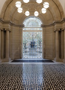 RICHARD WRIGHT No title, 2013. Handmade glass Permanent installation at Tate Britain, London