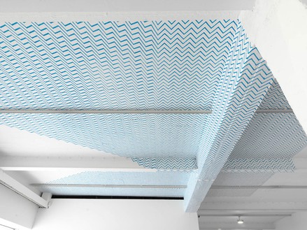 Richard Wright, No title, 2013 Watercolor on ceiling, Dimensions variable