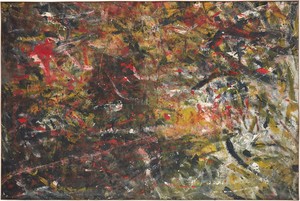 Rudolf Polanszky, Coil Spring Painting, 1985. Acrylic on canvas, in artist’s frame, 78 ¾ × 118 ⅛ inches (200 × 300 cm) © Rudolf Polanszky