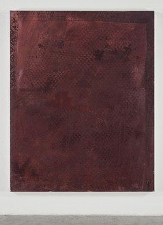 Rudolf Stingel, Untitled, 2012 Oil and enamel on canvas, 95 × 76 inches (241.3 × 193 cm)© Rudolf Stingel
