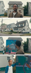 Stills from Exhibiting Forgiveness (2023), directed by Titus Kaphar. Artwork © Titus Kaphar