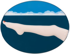 Tom Wesselmann, Seascape #10, 1966. Molded Plexiglas painted with gripflex, 44 ½ × 58 ½ × 1 ¾ inches (113 × 148.6 × 4.4 cm) © The Estate of Tom Wesselmann/Licensed by ARS/VAGA, New York