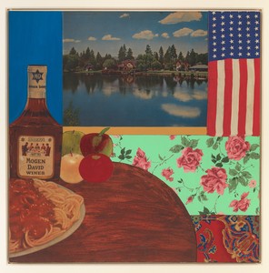 Tom Wesselmann, Still Life #3, 1962. Mixed media and collage on board, 30 × 30 inches (76.2 × 76.2 cm) © The Estate of Tom Wesselmann/Licensed by ARS/VAGA, New York