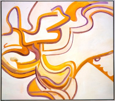 Willem de Kooning, Untitled, 1987 Oil on canvas, 77 × 88 inches (195.6 × 223.5 cm)