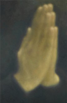 Y.Z. Kami, Untitled (Hands) I, 2013 Oil on linen, 108 × 72 inches (274.3 × 182.9 cm)© Y.Z. Kami