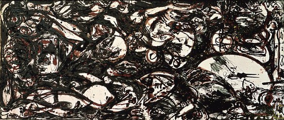Jackson Pollock, Number II, 1951 Enamel on canvas, 57 ½ × 138 ⅝ inches (146 × 352.1 cm)