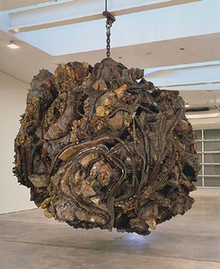 Chris Burden, Medusa’s Head, 1989–92. Plywood, steel, rock, and cement, diameter: 14 feet (4.3 m) © Chris Burden/Licensed by The Chris Burden Estate and Artists Rights Society (ARS), New York