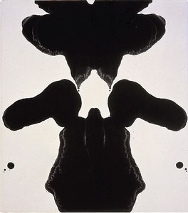 Andy Warhol, Rorschach, 1984. Synthetic polymer paint on canvas, 24 × 21 inches (61 × 53.3 cm)