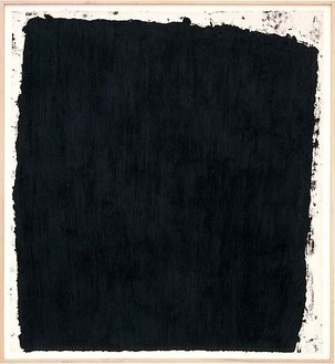Richard Serra, Duane Street, 1996 Paintstick on paper, 54 × 52 inches (137.2 × 132.1 cm)