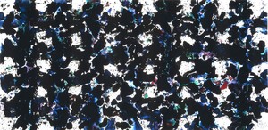 Sam Francis, Free Floating Clouds, 1980. Acrylic on canvas, 125 × 254 inches (317.5 × 645.2 cm) Photo by Douglas M. Parker Studio