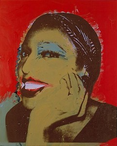 Andy Warhol, Ladies and Gentleman, 1975. Synthetic polymer paint and silkscreen ink on canvas, 50 × 40 inches (127 × 101.6 cm)