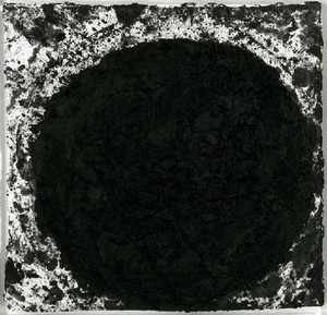 Richard Serra Robert Frank, 1997. Paintstick on paper, 40 ½ × 42 inches (102.9 × 106.7 cm)