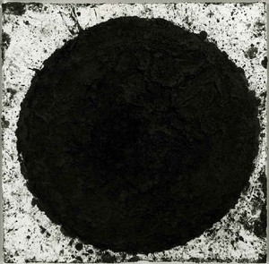 Richard Serra Burroughs, 1997. Paintstick on paper, 55 × 56 inches (139.7 × 142.2 cm)