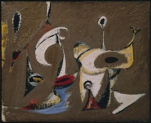 Arshile Gorky, Painting, 1942. Oil on canvas, 20 × 24 inches (50.8 × 60.1 cm)
