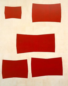 Ellen Gallagher, Conglimpscious, 1997 Oil ink and paper on canvas, 120 × 96 inches (305 × 244 cm)