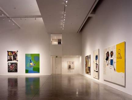 Installation view Artworks © The Estate of Jean-Michel Basquiat, photo by Douglas M. Parker Studio