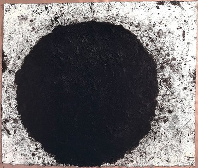 Richard Serra, out-of-round XV, 1999 Paintstick on Hiromi paper, 62 ¼ × 73 inches (158.1 × 185.4 cm)