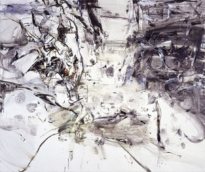 Cecily Brown, Dog Day Afternoon, 1999. Oil on linen, 75 × 90 inches (190.5 × 228.6 cm)