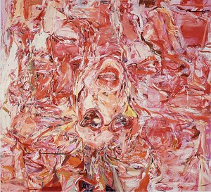 Cecily Brown, Lady Luck, 1999. Oil on linen, 100 × 110 inches (254 × 279.4 cm)