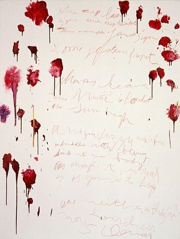 Cy Twombly: Coronation of Sesostris, 980 Madison Avenue, New York