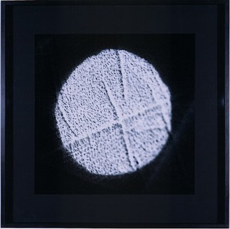 Douglas Gordon, Black Spot Negative, 2001 Digital C-type print, 29 ½ × 29 ½ inches (74.9 × 74.9 cm), edition of 13